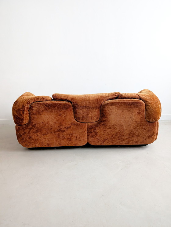 Image 1 of 'Confidential' Sofa By Alberto Rosselli For Saporiti 1970'S 