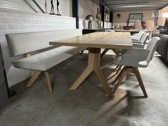 Image 1 of Team 7 Yps Dining Set Table Bench Chairs Swivel Np € 15,000.