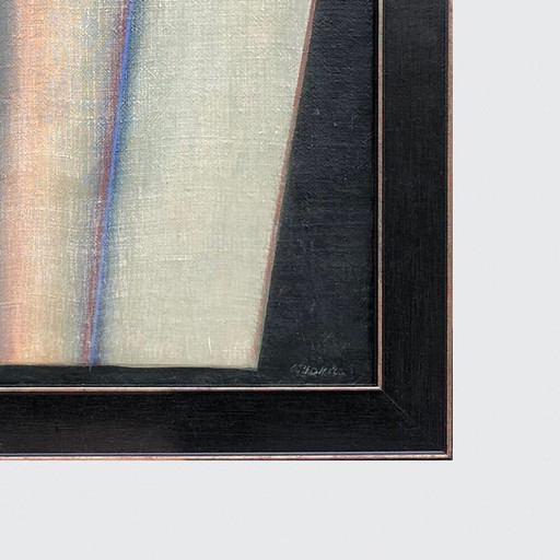 Vintage mixed media on canvas by Felice Canonico