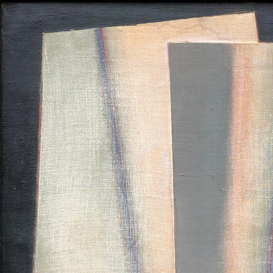 Image 1 of Vintage mixed media on canvas by Felice Canonico