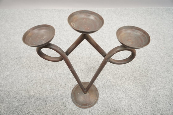 Image 1 of Brutalist vintage candlestick, 1960s