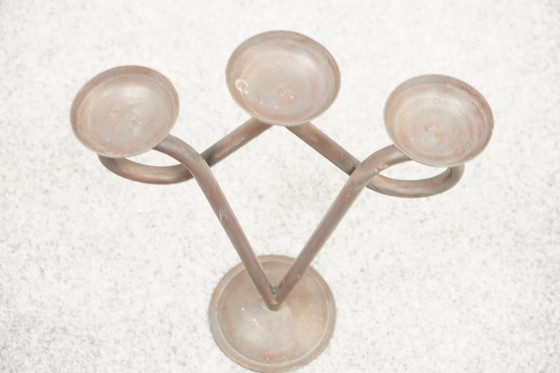 Image 1 of Brutalist vintage candlestick, 1960s