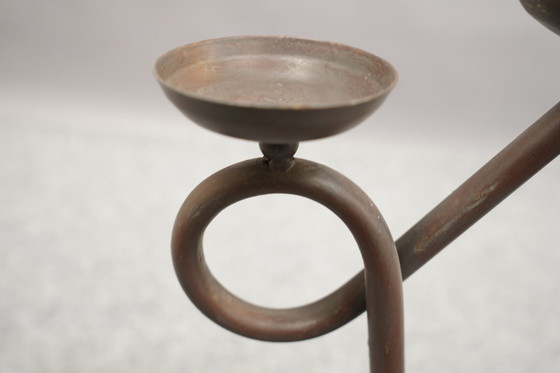 Image 1 of Brutalist vintage candlestick, 1960s