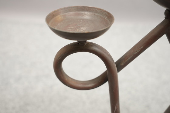 Image 1 of Brutalist vintage candlestick, 1960s