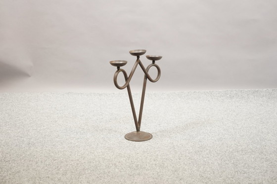 Image 1 of Brutalist vintage candlestick, 1960s