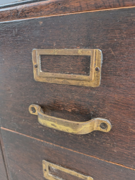 Image 1 of Meuble de bureau d'archives vintage