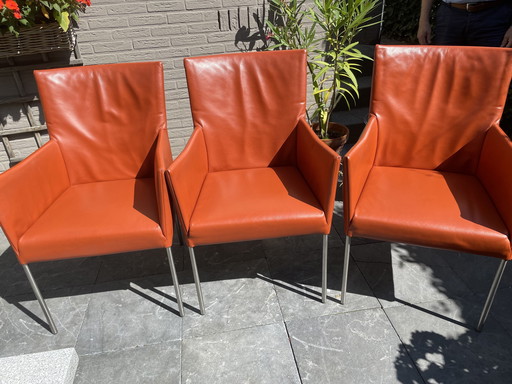 6x Bert Plantagie Chairs