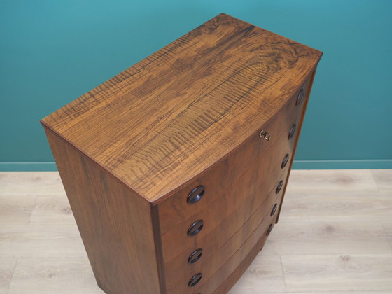 Image 1 of Walnut Chest Of Drawers, Danish Design, 1960S, Production: Denmark