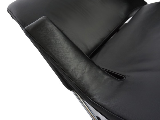 Image 1 of Wk Wohnen Solo armchair recliner function leather black