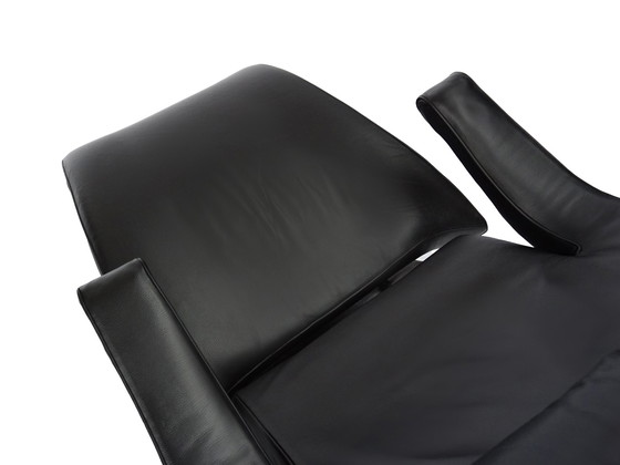 Image 1 of Wk Wohnen Solo armchair recliner function leather black