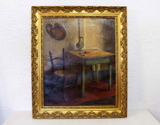 Image 1 of Still life in oil on canvas by Fernand Fabre