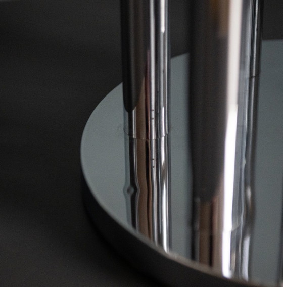 Image 1 of Gaetano Sciolari Boulanger Silver Ceiling Lamp