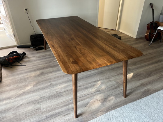 Image 1 of Sav & Okse Walnut Design Table Olger