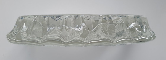 Image 1 of Sculpture en verre avec dinosaure