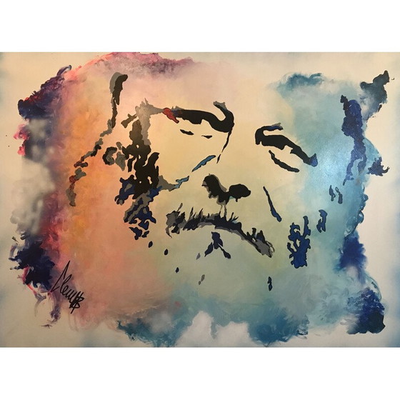 Image 1 of Dipinto d'epoca Rabbi colors di ClemS, 2020