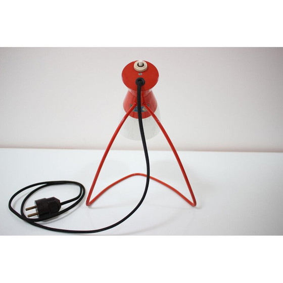 Image 1 of Lampada vintage in metallo laccato di Josef Hurka per Napako, Cecoslovacchia 1960
