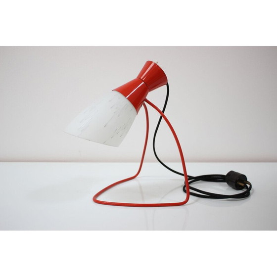 Image 1 of Lampada vintage in metallo laccato di Josef Hurka per Napako, Cecoslovacchia 1960