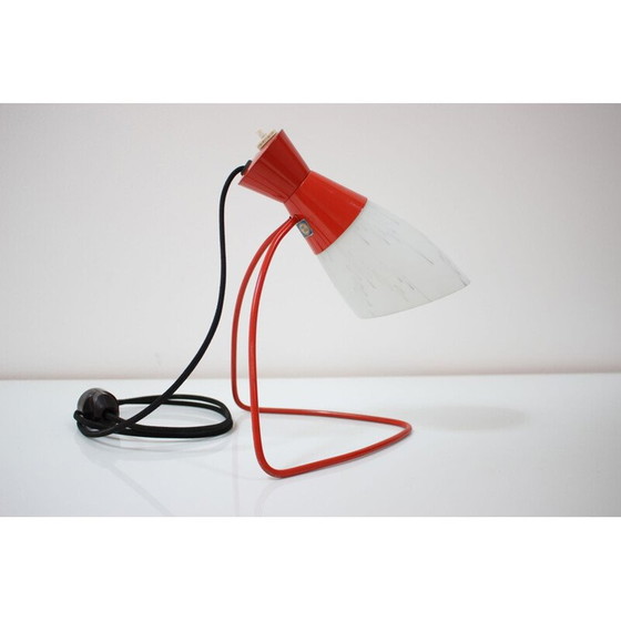 Image 1 of Lampada vintage in metallo laccato di Josef Hurka per Napako, Cecoslovacchia 1960