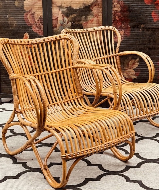 Image 1 of Rattan Set Rohe Model Belgian 8