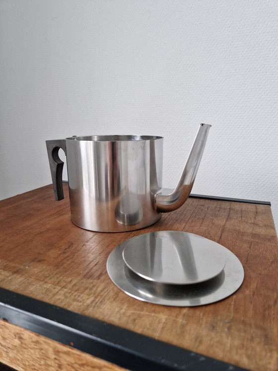 Image 1 of Arne Jacobsen Teapot - Stelton - Cylinda Design