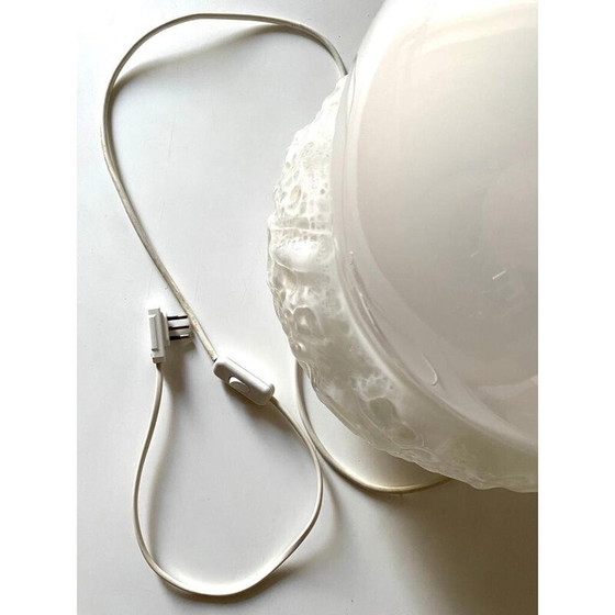 Image 1 of Vintage Murano glass table lamp by Carlo Nason for Mazzega, Italy 1970