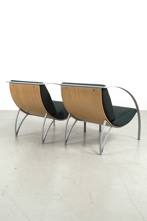 Image 1 of 2x KFF 'Karlo' armchairs