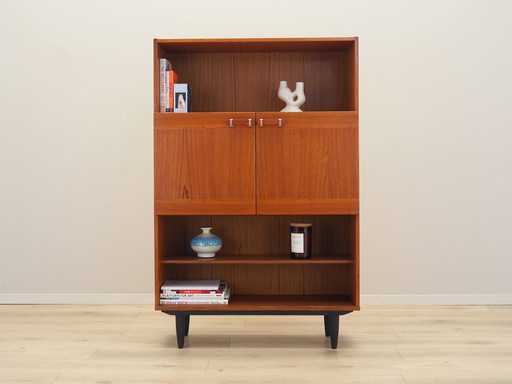 Teak Bookcase, Danish Design, 1970S, Production: Denmark