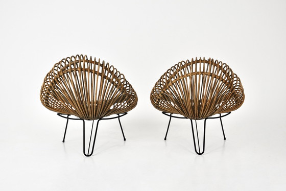 Image 1 of Lounge Chairs By Janine Abraham & Dirk Jan Rol For Rougier, 1950S