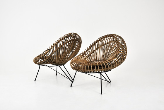 Image 1 of Lounge Chairs By Janine Abraham & Dirk Jan Rol For Rougier, 1950S