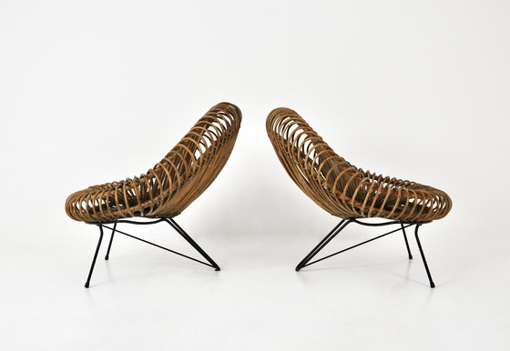 Image 1 of Lounge Chairs By Janine Abraham & Dirk Jan Rol For Rougier, 1950S