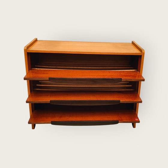 Image 1 of Mid - Century Shoe Cabinet