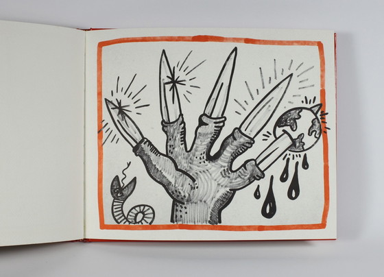 Image 1 of Against all odds by Keith Haring, 20 drawings. 1989