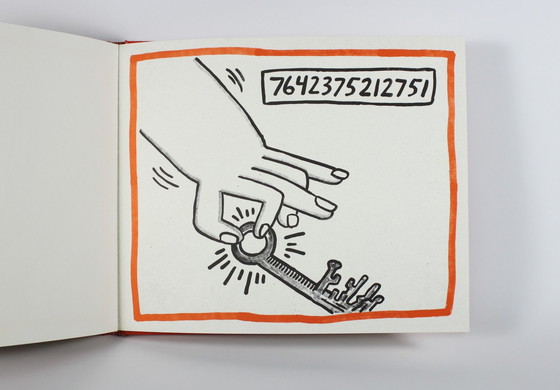 Image 1 of Against all odds by Keith Haring, 20 drawings. 1989