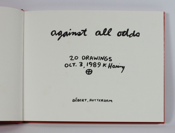 Image 1 of Against all odds by Keith Haring, 20 drawings. 1989