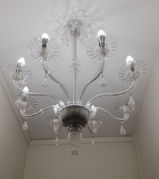 De Bucella Murano Art Nouveau chandelier