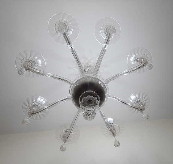 Image 1 of De Bucella Murano Art Nouveau chandelier