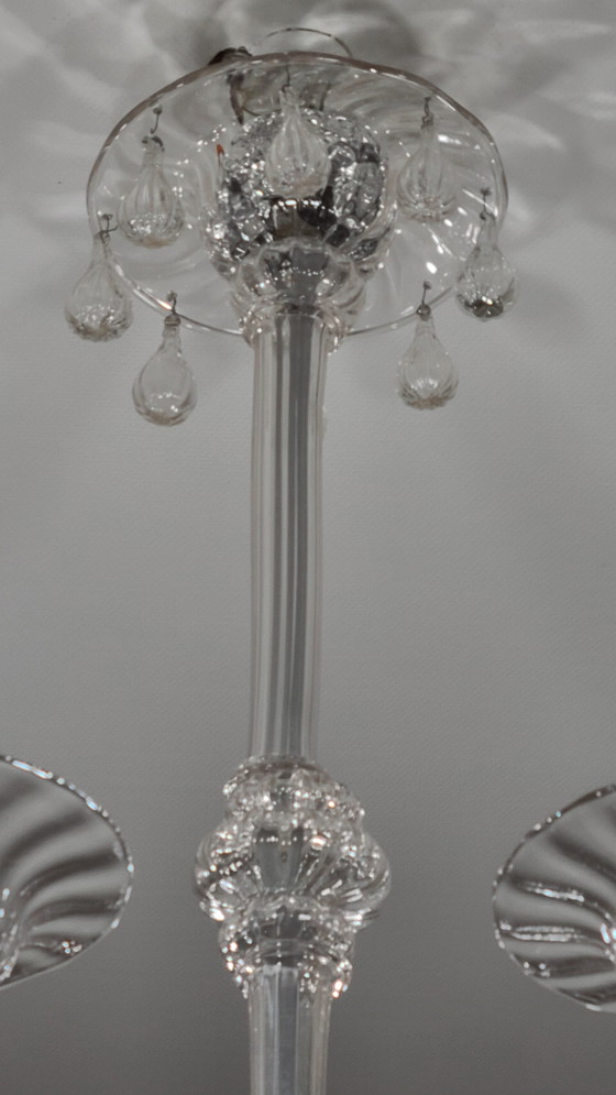 Image 1 of De Bucella Murano Art Nouveau chandelier