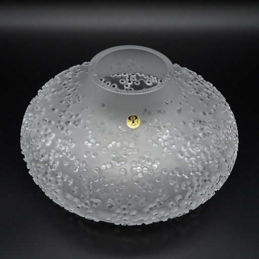 Vase en cristal Peill & Putzler Design Horst Tüselmann