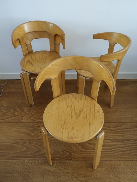 Image 1 of 4x Bruno Rey diner chairs