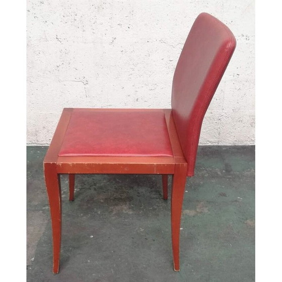 Image 1 of Vintage chair in solid wood by Didier Gomez for Ligne Roset