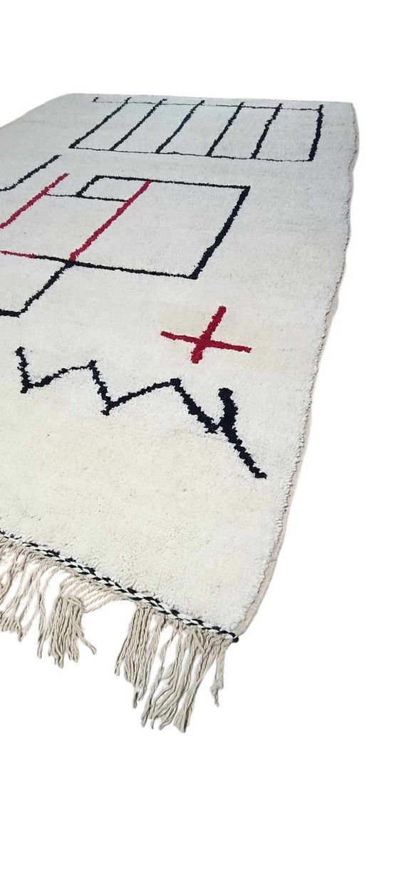 Image 1 of Tappeto berbero Tappeto di lana bohémien Tappeto da pavimento Tappeto berbero Tappeto Tappeto decorativo vintage