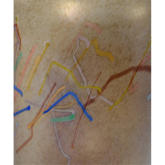 Image 1 of Vaso vintage in vetro di Bertil Vallien per Kosta Boda, 1980