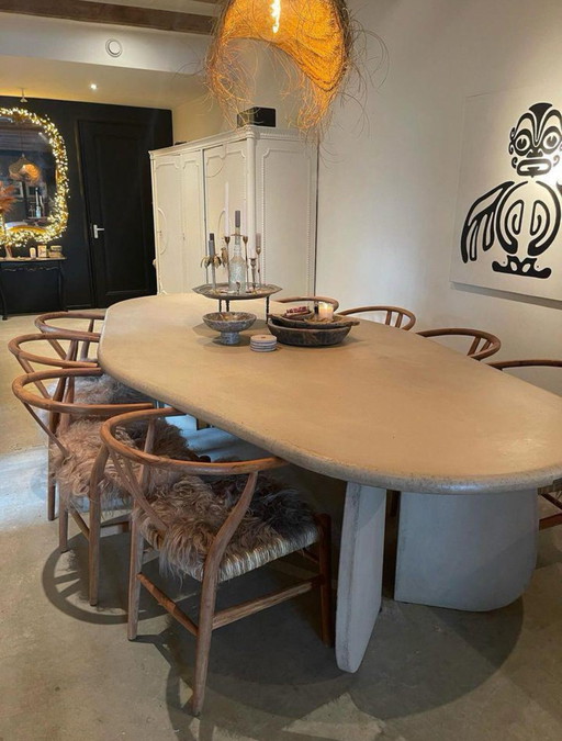 Bogard Dining Table Concrete Look, Bought At Loods5