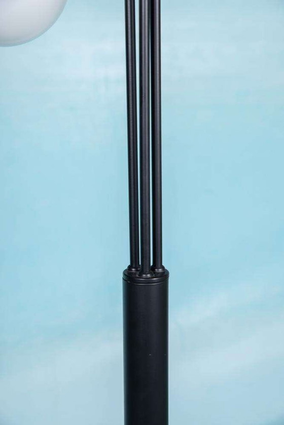 Image 1 of Space age waterfall floor lamp glass, minimalist floor lamp