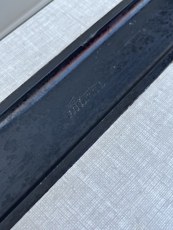 Image 1 of Ensemble bureau et chaise d'école industriel vintage