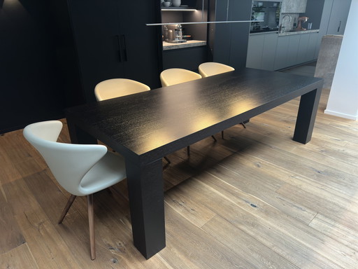 Design Table Oak Black Emmemobili