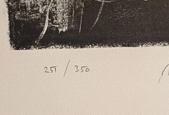 Image 1 of Hans Falk, Lithograph Hand Signed And Numbered In Pencil, Penthouse, Switzerland 1982