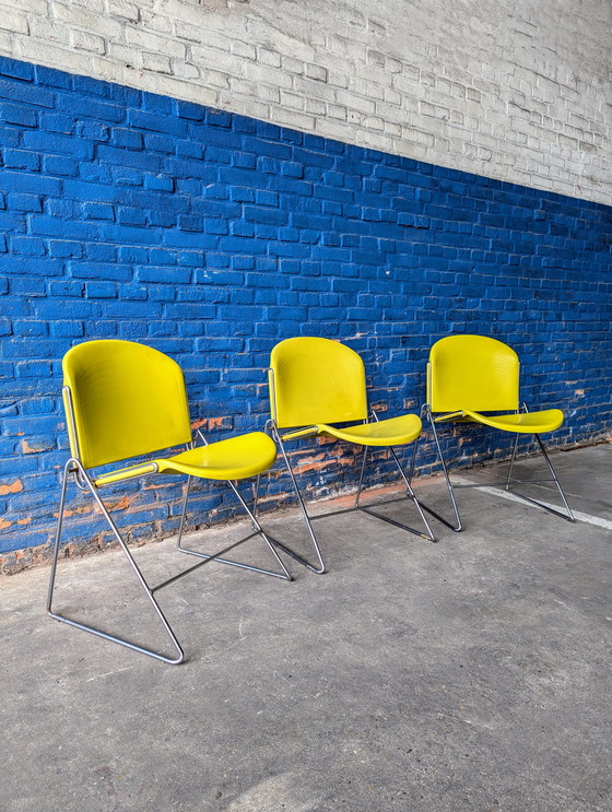 Image 1 of 3x chaise design vintage- Jimmy / Car Katwijk -