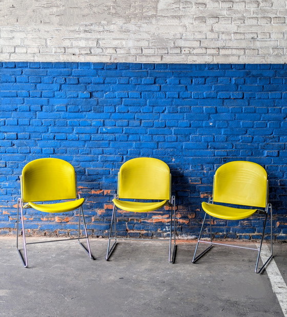 Image 1 of 3x chaise design vintage- Jimmy / Car Katwijk -