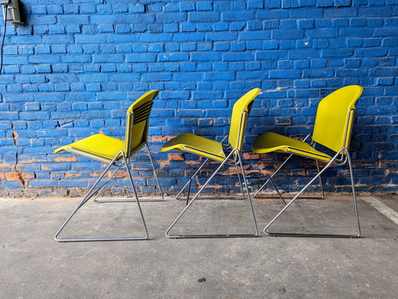 Image 1 of 3x chaise design vintage- Jimmy / Car Katwijk -